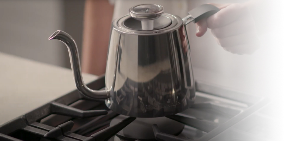 A KitchenAid® kettle.