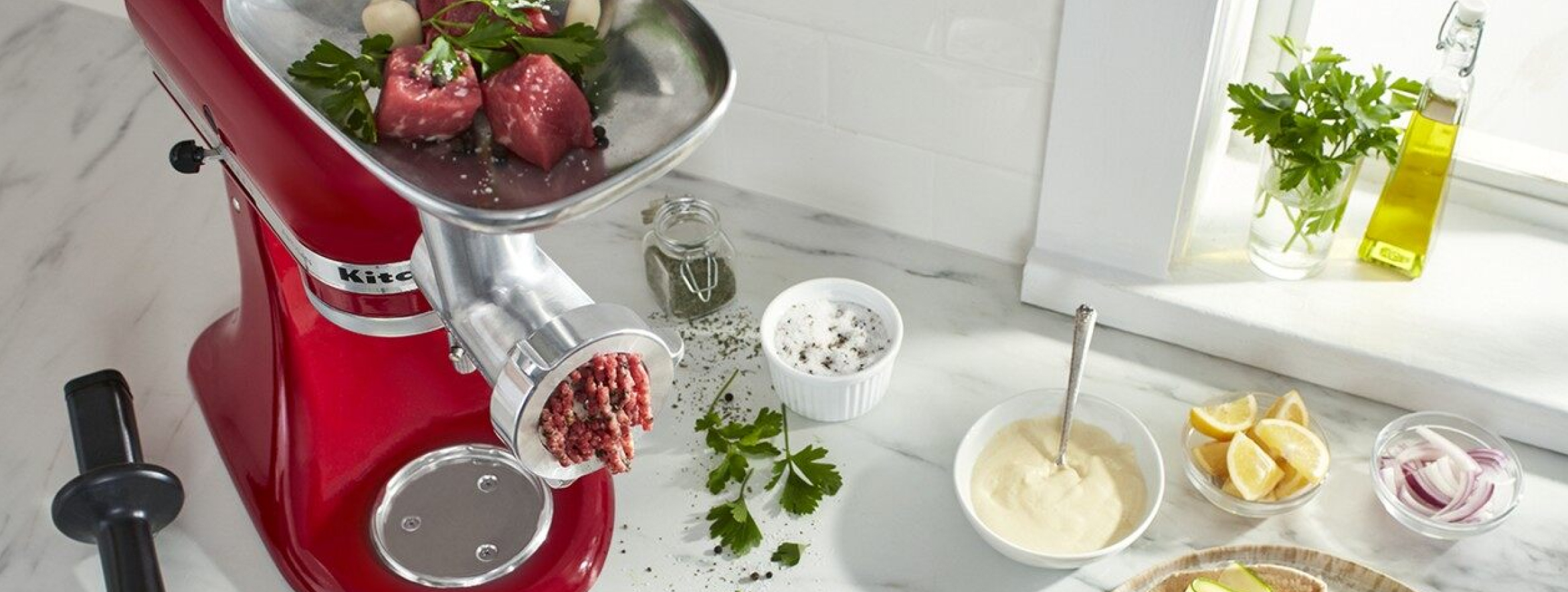 KitchenAid® Stand Mixer with Meat Grinder