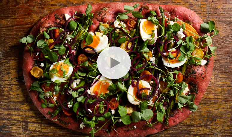 Veggie pizza.