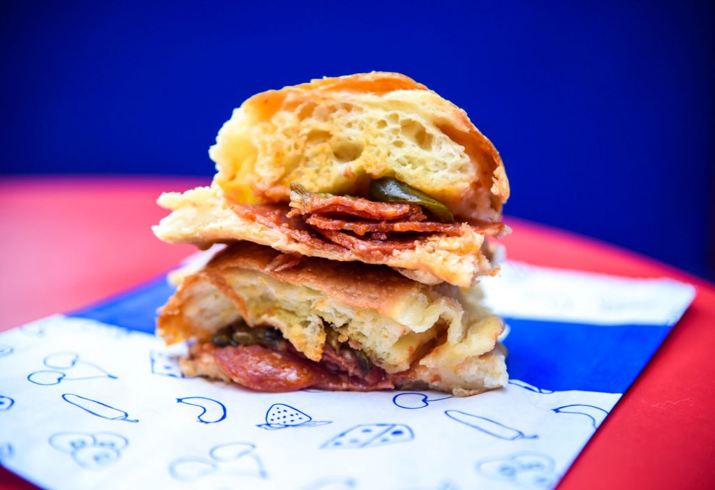 Meat kolaches.