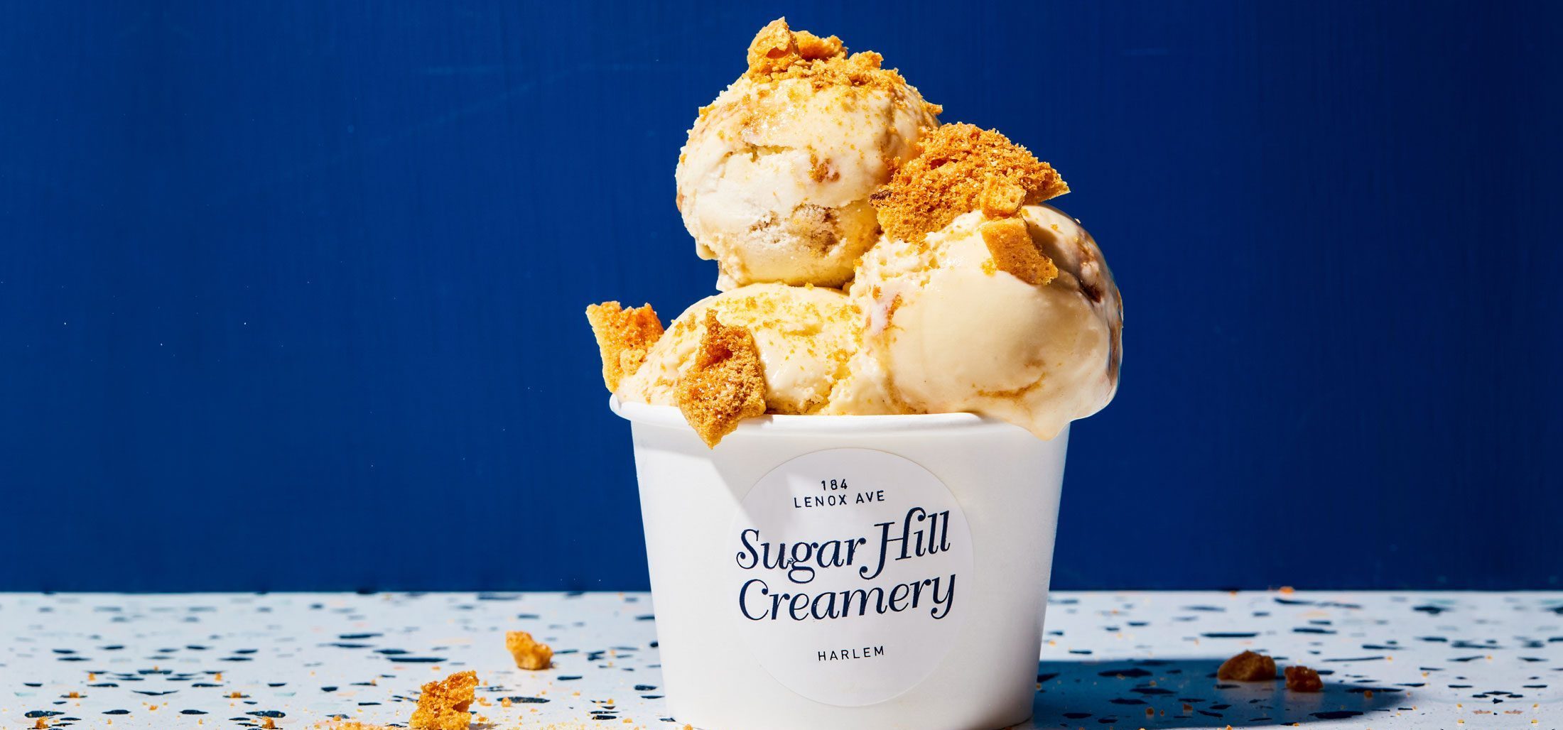 Ice cream from Sugar Hill Creamery.