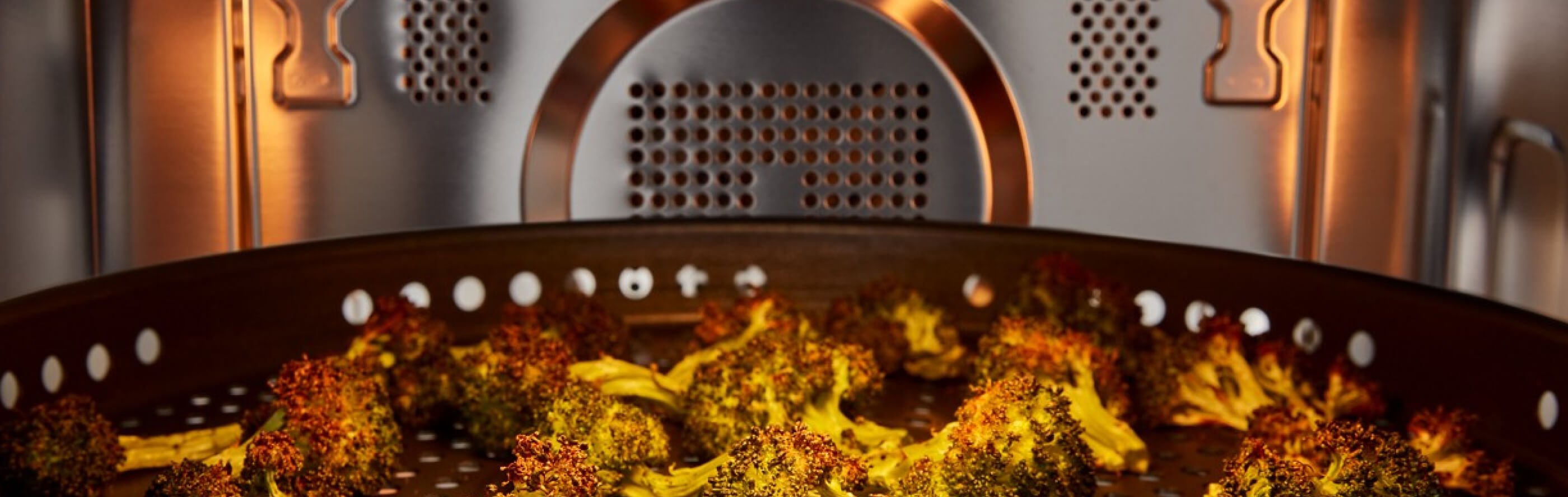 Broccoli in an air fryer