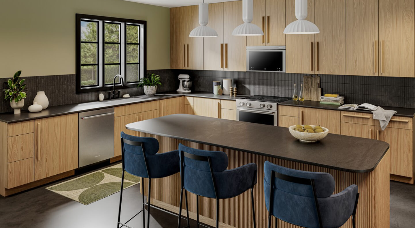 KitchenAid® dishwasher in a modern kitchen