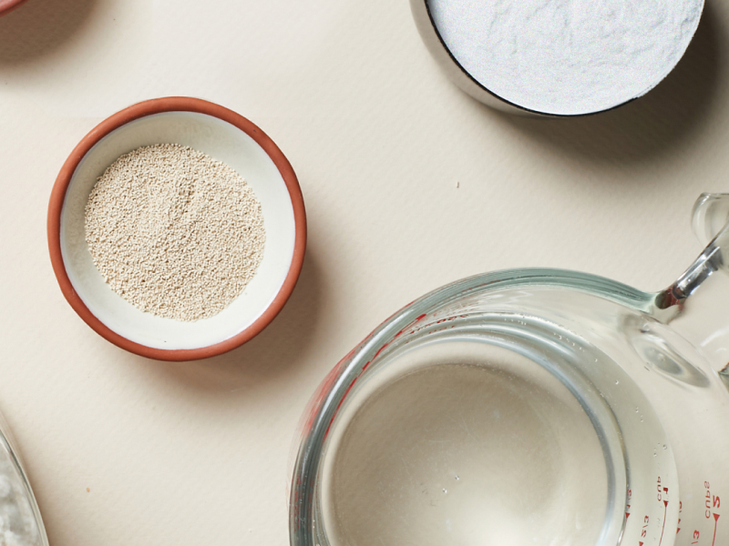 Dry ingredients for dough