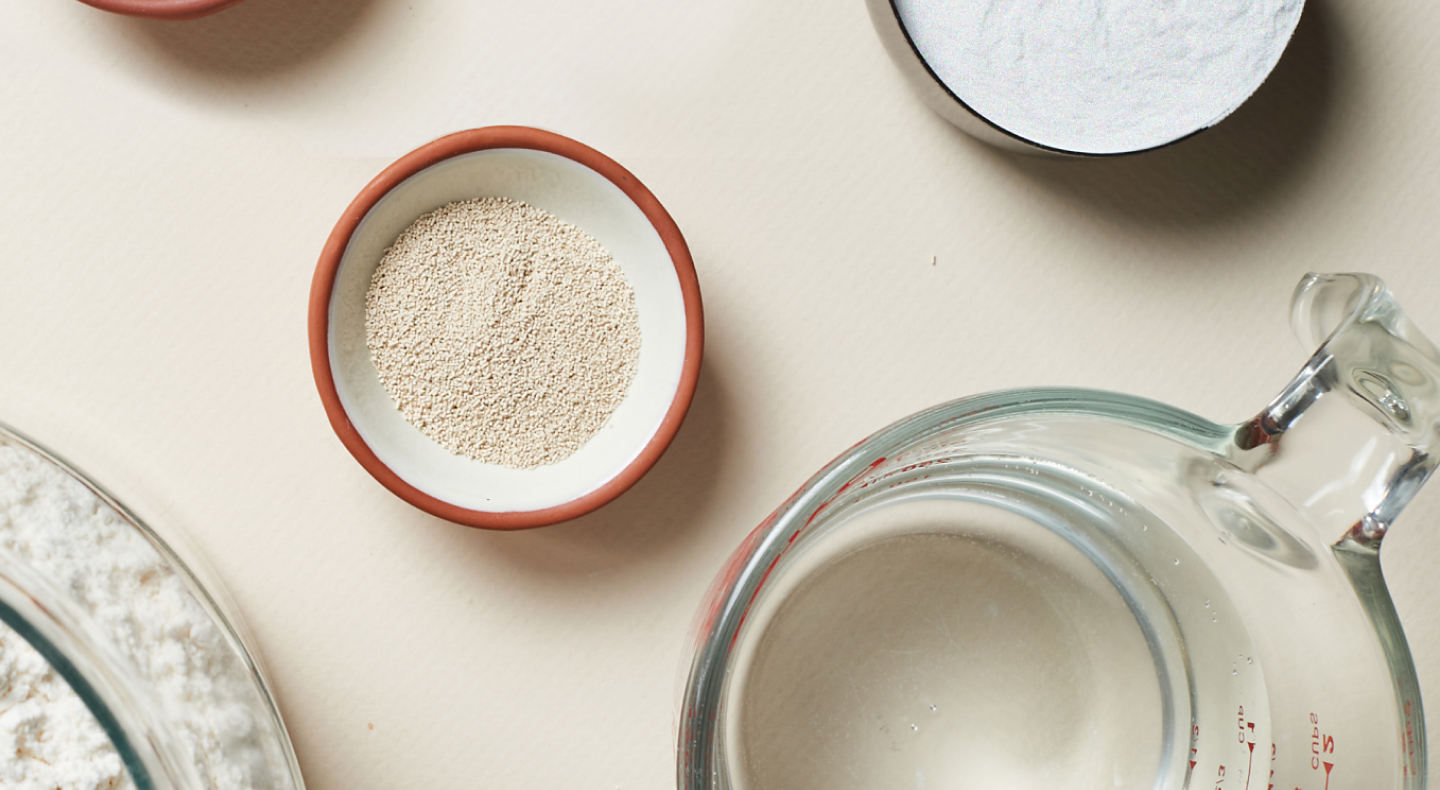 Dry ingredients for dough