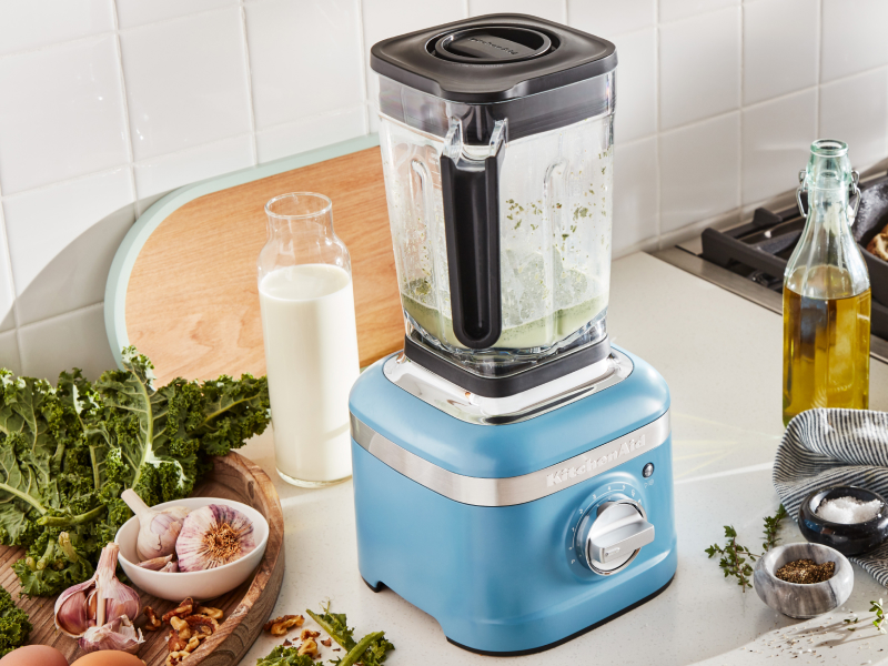 Blue KitchenAid® blender
