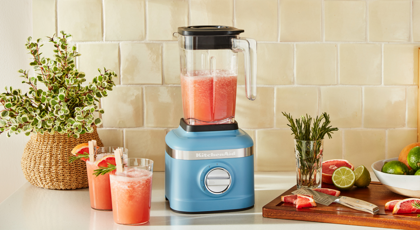 Blending a frozen cocktail in a KitchenAid® blender