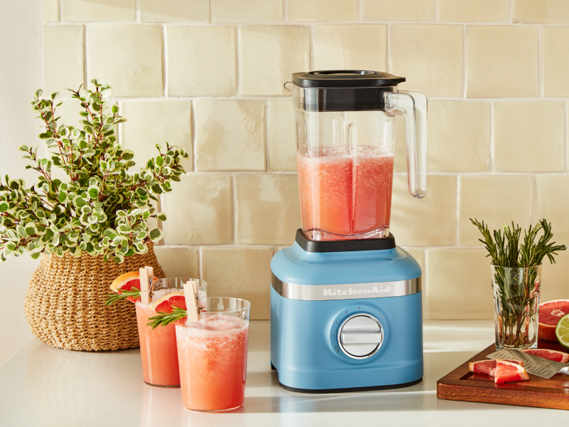 Blending a frozen cocktail in a KitchenAid® blender