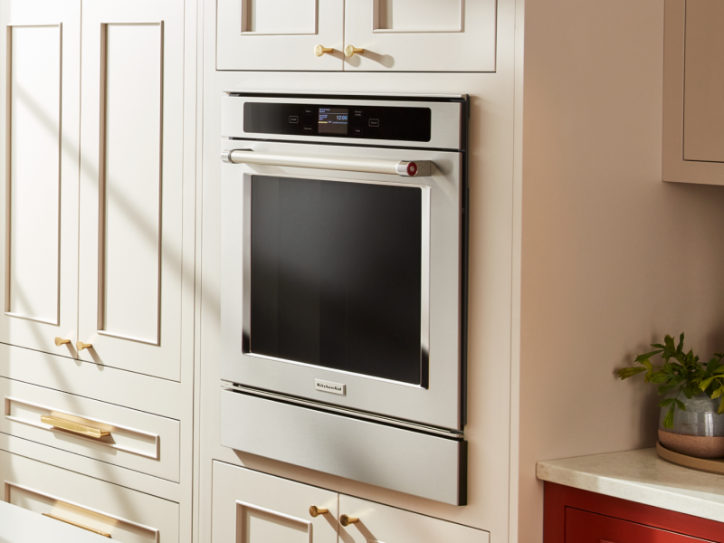 A KitchenAid® wall oven.