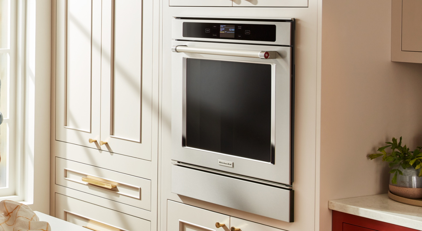 A KitchenAid® wall oven.