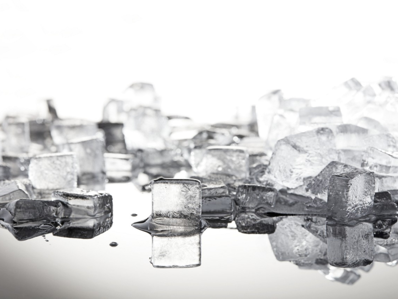 Ice cubes