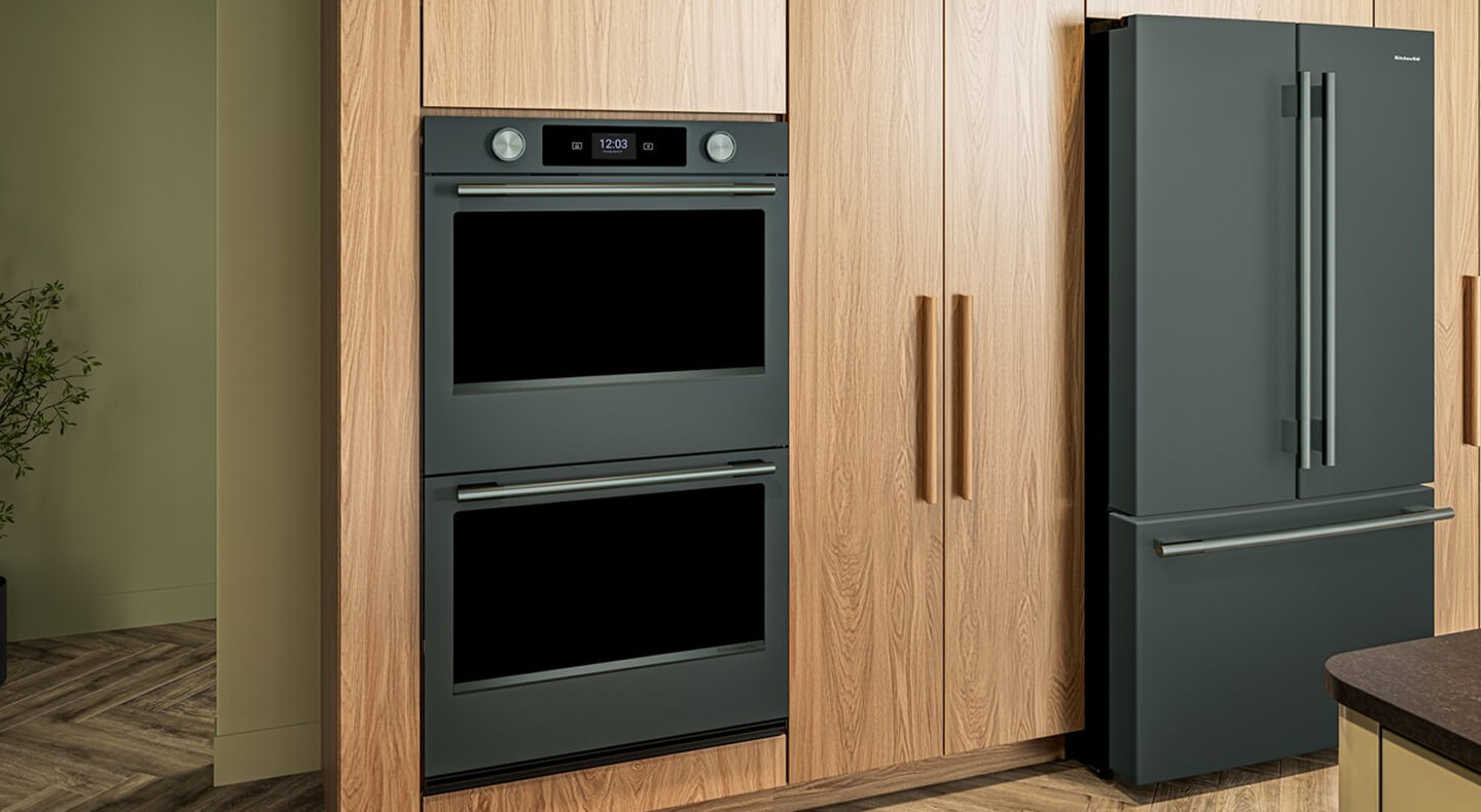 KitchenAid® appliances in a modern kitchen