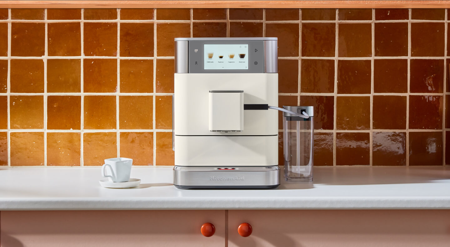 White KitchenAid® Semi-Automatic Espresso Machine