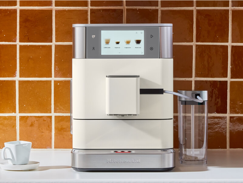 White KitchenAid® Semi-Automatic Espresso Machine