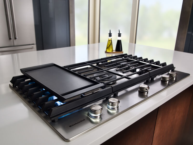 Gas stovetop