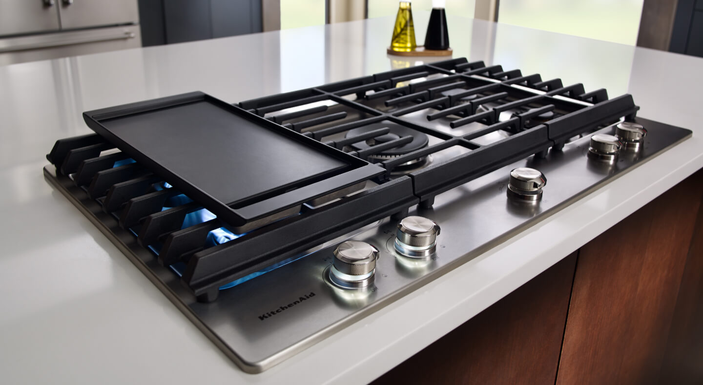 Gas stovetop