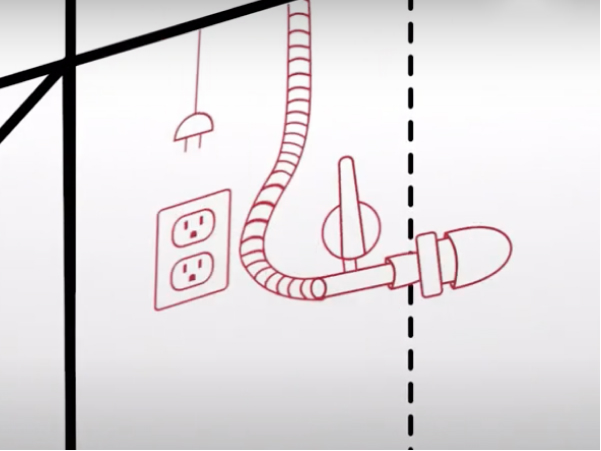 Gas line icon
