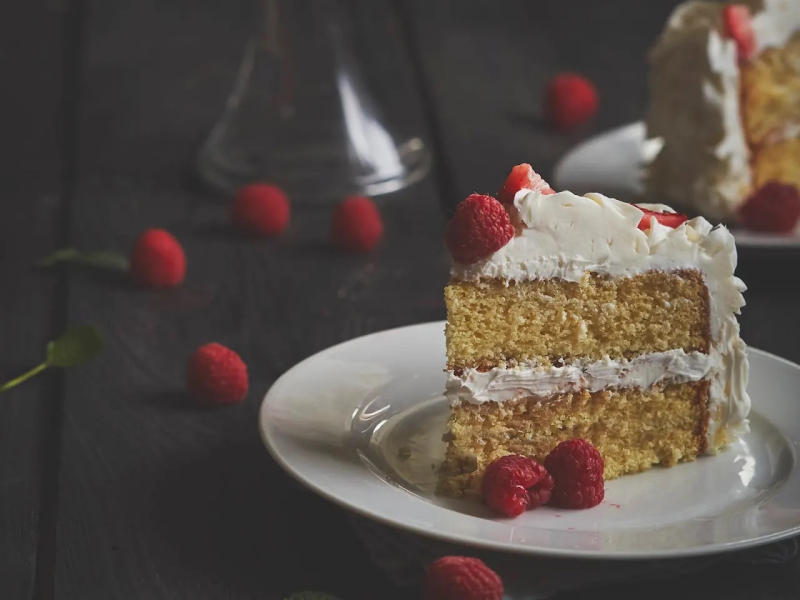 Vanilla butter cake