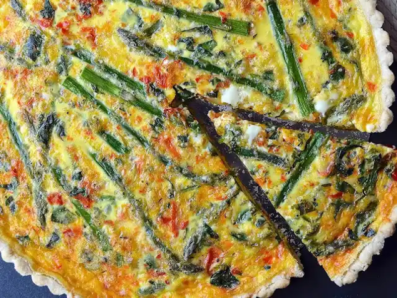 Vegetable quiche