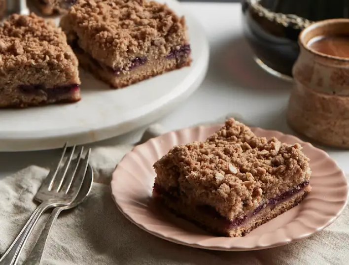 Homemade coffee cake 