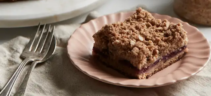 Homemade coffee cake 