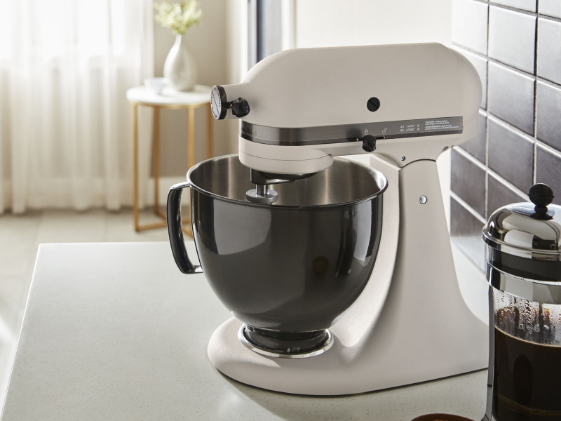 A KitchenAid® stand mixer