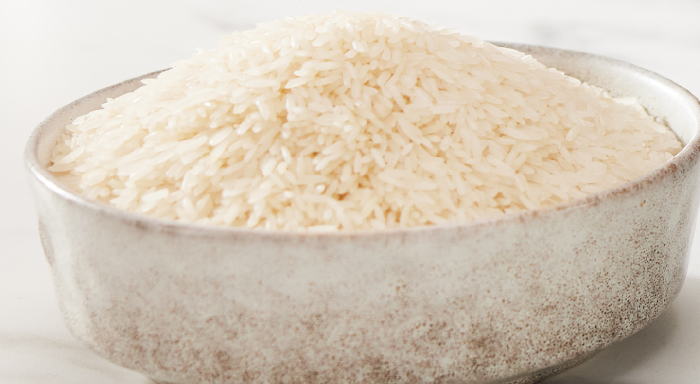 Bowl of white rice