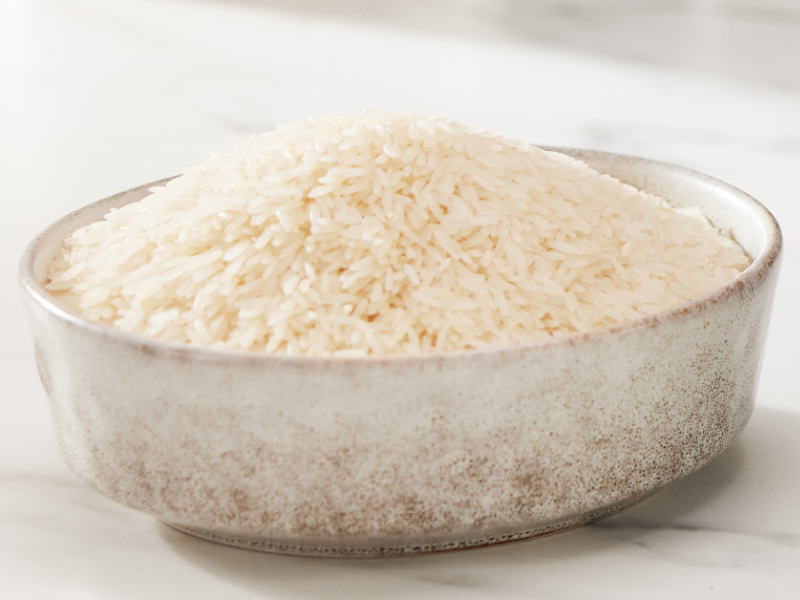 Bowl of white rice