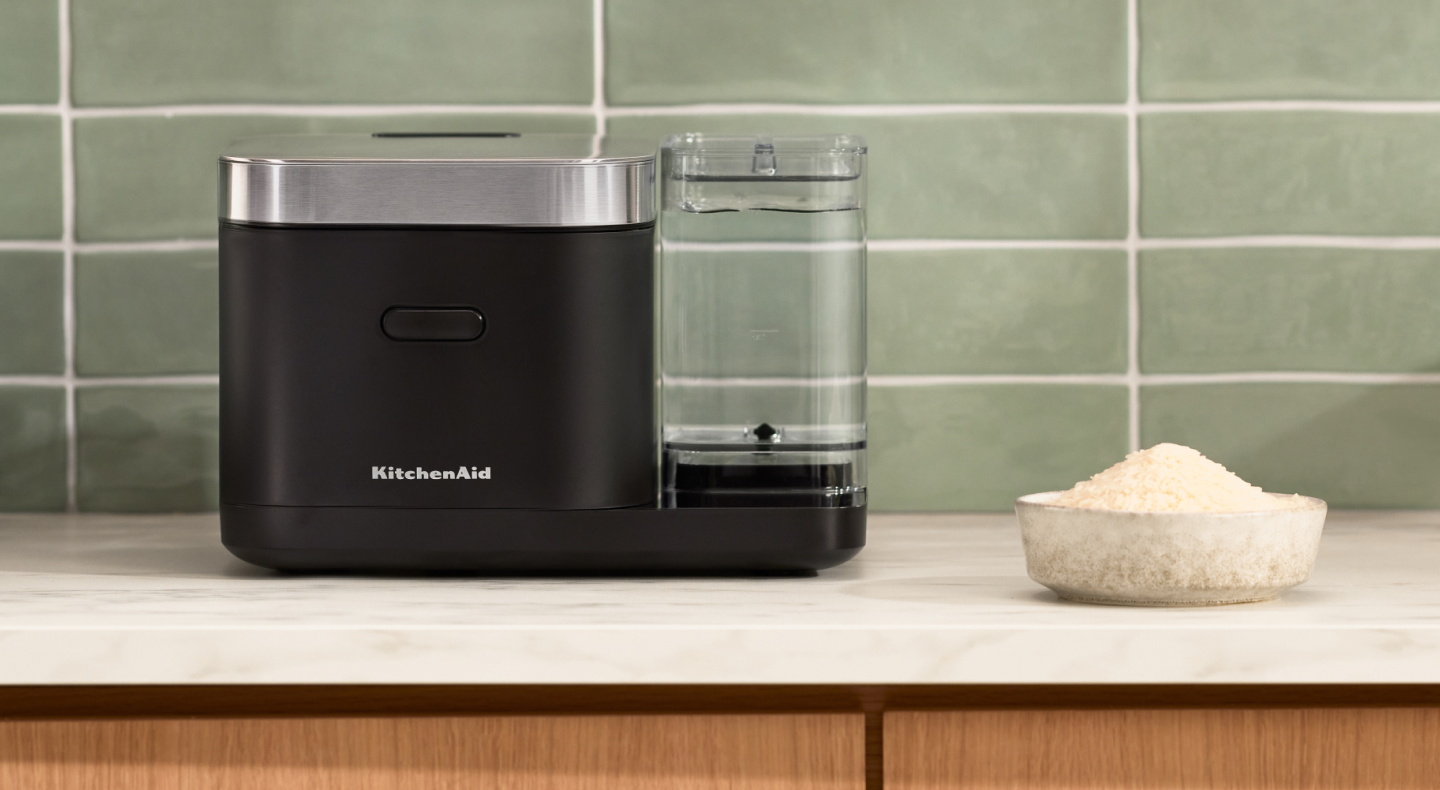 KitchenAid® Grain and Rice Cooker on a countertop