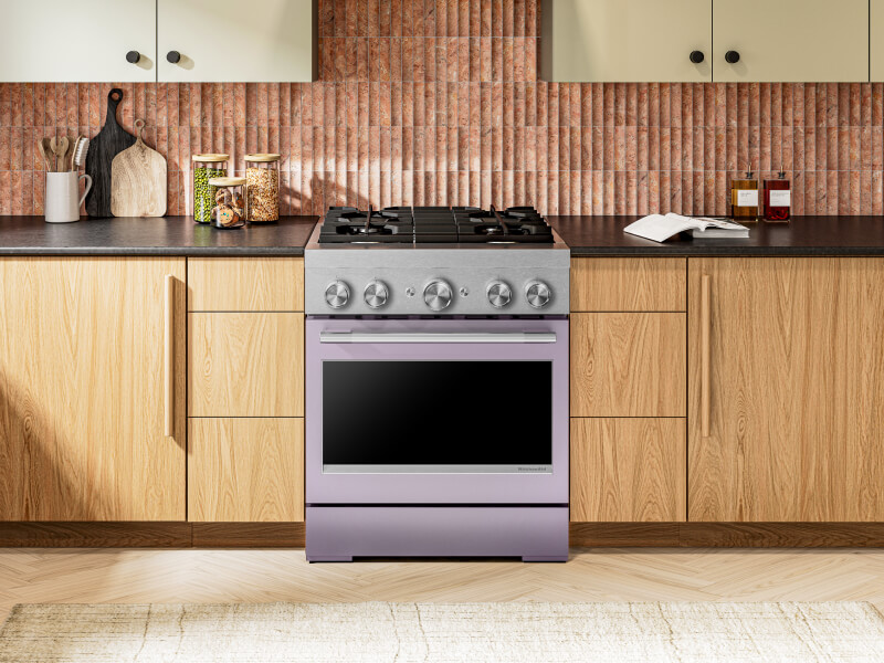 Commercial-style gas range