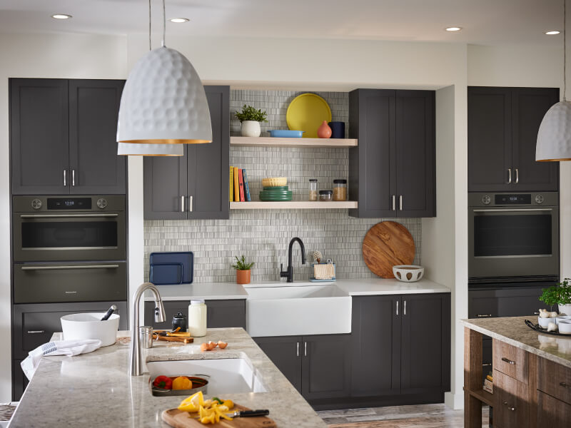 KitchenAid® appliances in a modern kitchen