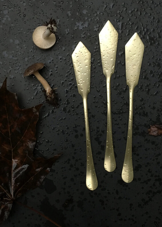 Brass Serving Knife