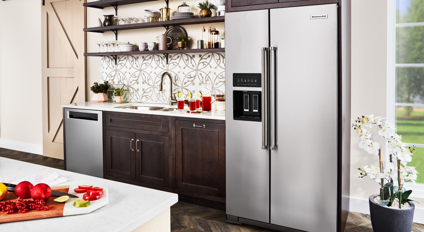 KitchenAid® appliances in a kitchen