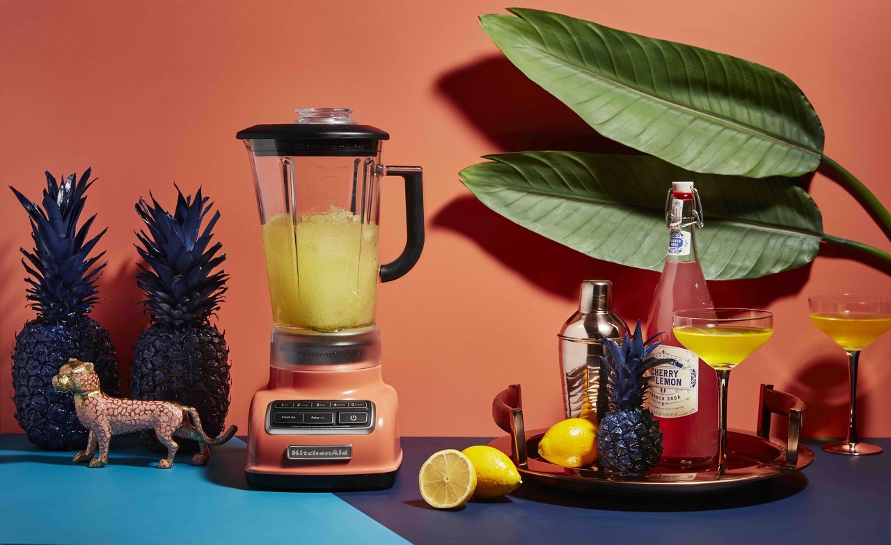 Take your blending to the next level with the KitchenAid® Diamond Blender in Bird of Paradise