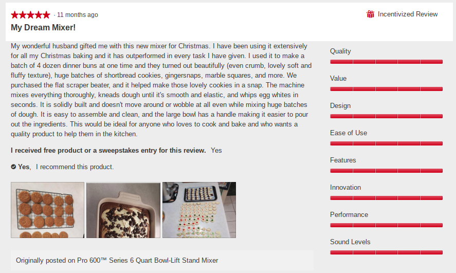 Stand mixer owners provide great reviews on our best stand mixers