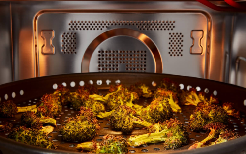 Broccoli in an air fryer