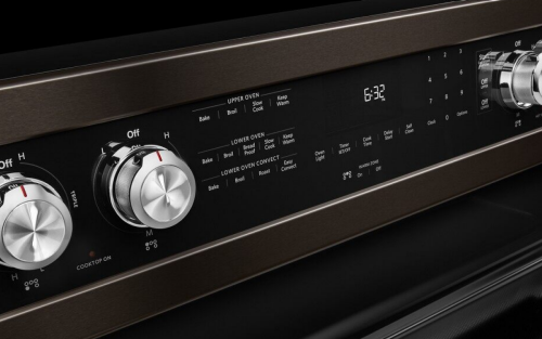 Close-up image of the settings dial on an oven