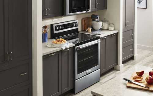 KitchenAid® glass-ceramic electric range