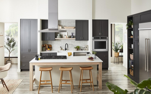 Remodeled kitchen with KitchenAid® appliances