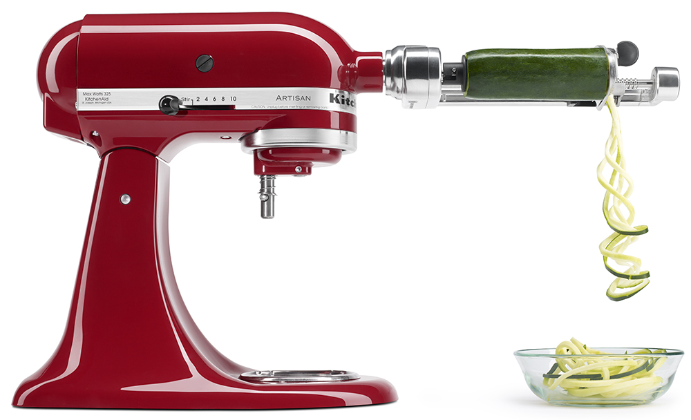 The Spiralizer Attachment. 