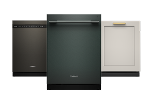 A collage of KitchenAid® built-in dishwashers