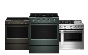 A collage of KitchenAid® built-in ranges