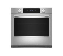 A stainless steel KitchenAid® wall oven