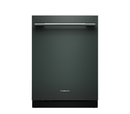 A green Juniper KitchenAid® dishwasher