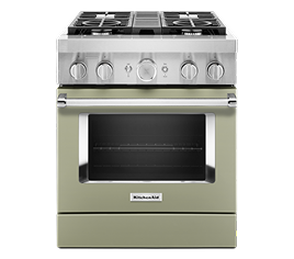 30" Dual-Fuel Commercial-Style Range