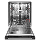 A two rack KitchenAid® dishwasher.