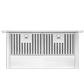 A KitchenAid® Downdraft Vent
