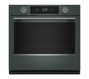 A 30" Smart Single Wall Oven with Assisted Cooking Modes.