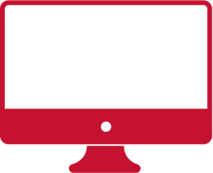 Desktop computer icon