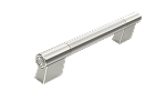 A stainless steel handle kit.